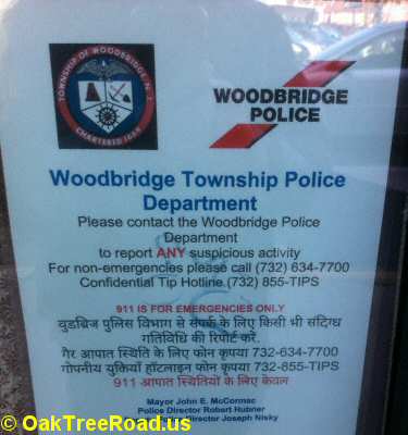 How to Contact Woodbridge Police Department image © OakTreeRoad.us