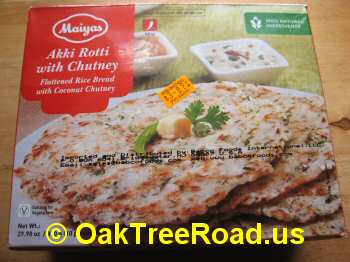 Maiyas Akki Rotti with Chutney image © OaktreeRoad.us