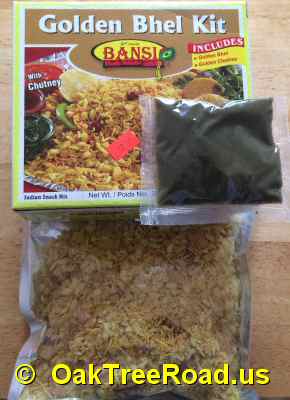 Bansi Golden Bhel Inside the Box image © OaktreeRoad.us