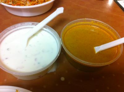 dum biryani raita, gravy iselin © OakTreeRoad.us