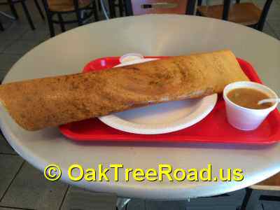 Kamat Dosa Gongura Dosa © OakTreeRoad.us