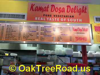 Kamat Dosa Iselin © OakTreeRoad.us