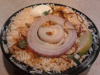 mirchi edison chicken biryani