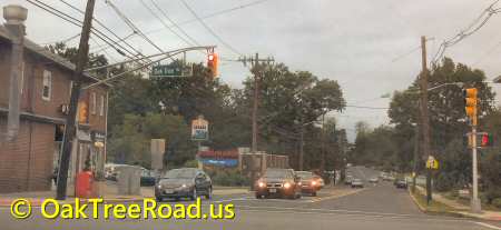 Intersection of Oak Tree Road & Middlesex Ave image © OakTreeRoad.us