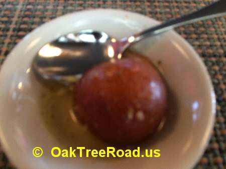 Red Chutney Iselin Gulab Jamun image © OakTreeRoad.us