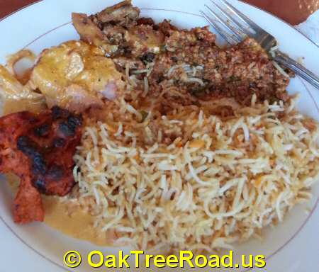 Shalimar Grill Chicken Biryani Oak Tree Road Iselin New Jersey