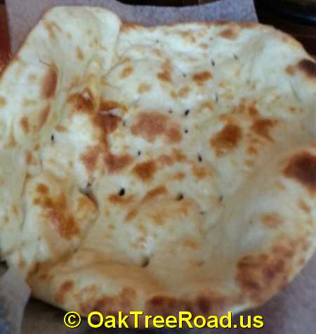 Shalimar Grill Naan Bread Oak Tree Road Iselin New Jersey